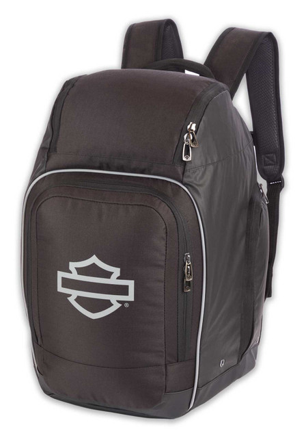 Harley-Davidson Boot & Helmet Gear Bag Backpack, Water-Resistant - Wisconsin Harley-Davidson