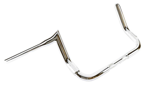 Factory 47 Assault 10 inch Chrome Meathook Handlebar, Street Glide/Electra Glide - Wisconsin Harley-Davidson