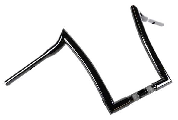 Factory 47 Signature 14 inch Black Meathook Handlebar, 2015-2023 Road Glide - Wisconsin Harley-Davidson