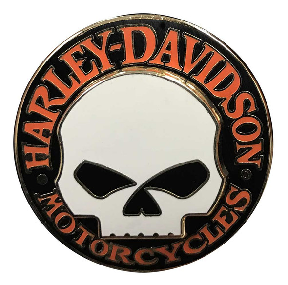 Harley-Davidson Iconic Willie G Skull Logo Pin On Pin, 1.25 x 1.25 inch 64261-4 - Wisconsin Harley-Davidson