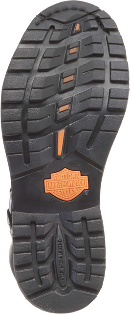 Harley-Davidson® Women's Maddy 6-Inch Lace-Up Black Boots. Inside