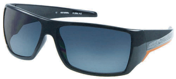 Harley-Davidson Men's Sun Black Orange stripe w/Grey Lens Sunglasses HDS571BLK-3 - Wisconsin Harley-Davidson