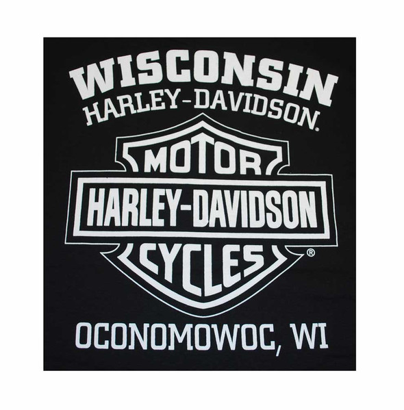Harley-Davidson® Men's H-D Skull Badge Short Sleeve T-Shirt Black