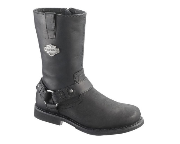 Harley-Davidson Men's Josh 10-Inch Black, Brown or Tan Motorcycle Boots. D93114 - Wisconsin Harley-Davidson