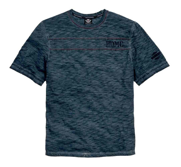Harley-Davidson Men's T-Shirt, Crew Neck Slub HDMC Short Sleeve 96464-15VM - Wisconsin Harley-Davidson