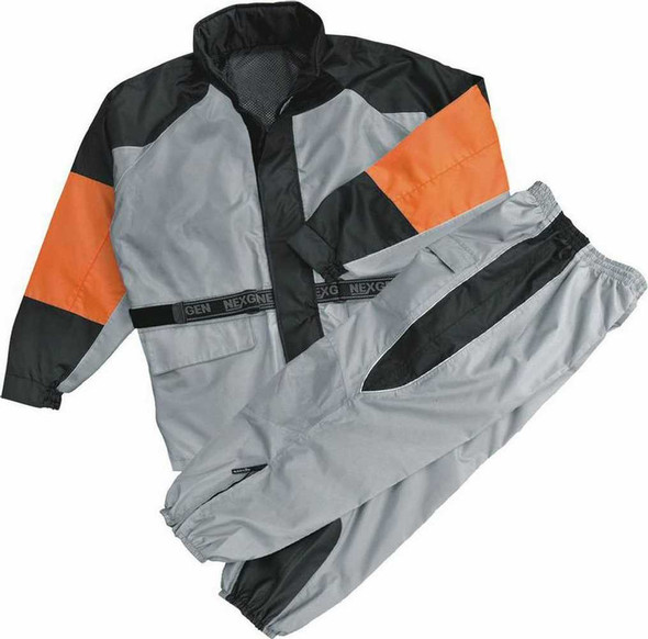 Raichleサーモインナー26cm Nex Gen Men's Motorcycle Rain Suit w/ Reflective Piping