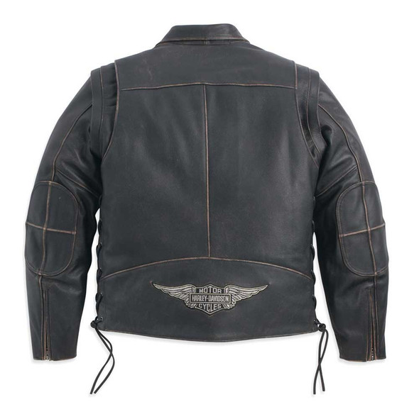 Harley-Davidson® Men's Panhead II Leather Jacket Black 98023-12VM
