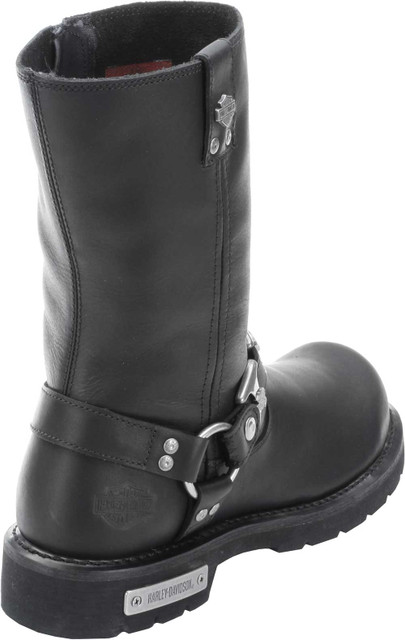 Harley-Davidson® Men's Maxwell 9.75-Inch Black Motorcycle Boots