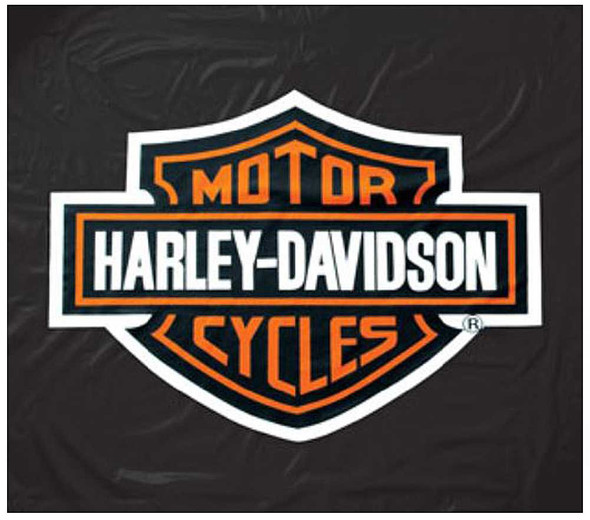 Harley-Davidson 8ft Black Vinyl Pool Table Cover HDL-11160 - Wisconsin Harley-Davidson