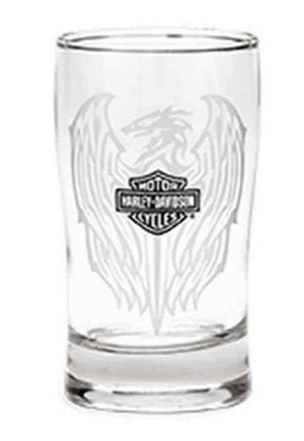 Harley-Davidson Beer Tasting 5 oz. Shot Glass Barware, Clear Glass. 96804-16V - Wisconsin Harley-Davidson
