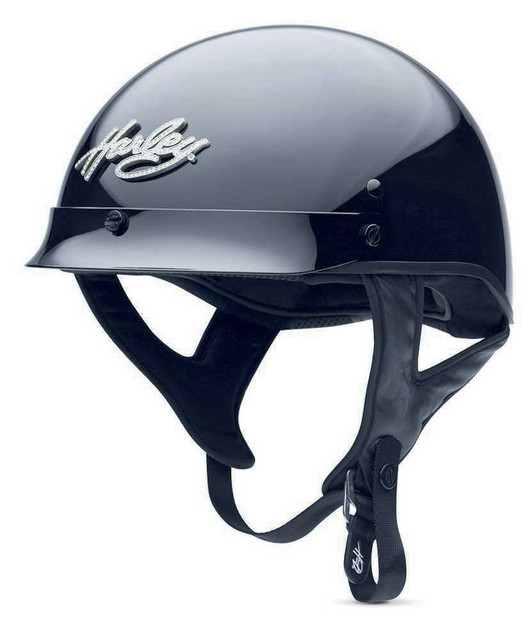 harley davidson hybrid half helmet