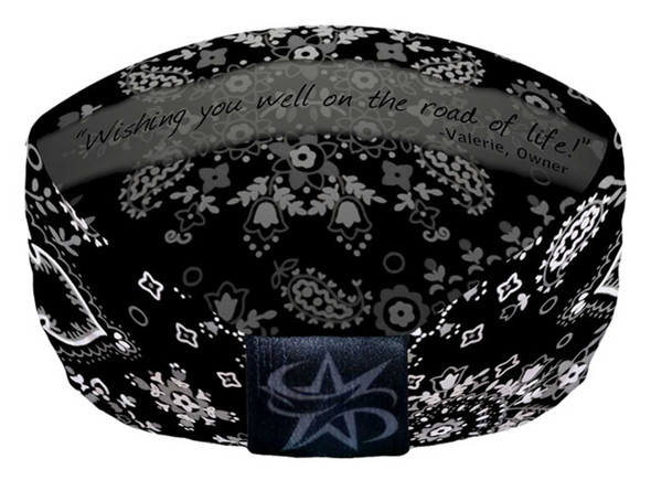 That's A Wrap Women's Bandana Flowered Paisley Knotty Band