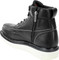 Harley-Davidson Men's Beau 6-Inch Black, Brown, or Rust Boots. Inside Zip D93135 - No Hassle Returns at Wisconsin Harley