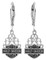 Harley-Davidson Women's Bar & Shield Dangle Earrings Silver Filigree HDE0258 - Wisconsin Harley-Davidson