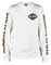 Harley-Davidson Men's Long Sleeve Orange Bar & Shield White Shirt 30291964 - Wisconsin Harley-Davidson