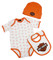 Harley-Davidson Baby Boys' Creeper Gift Box Set, Bar & Shield Logos 3050486 - Wisconsin Harley-Davidson