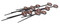 Harley-Davidson Cocktail Picks, Bar & Shield Logo, Set of 25 HDL-18542 - Wisconsin Harley-Davidson