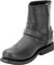 Harley-Davidson Scout Black 7-Inch Leather Boots, Side Entry Inside Zip. D95262 - No Hassle Returns at Wisconsin Harley