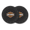 Harley-Davidson Bar & Shield Car Drink Holder Coaster, Set Of 2, Black 360 - Wisconsin Harley-Davidson