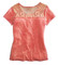 Harley-Davidson Free Shipping - Harley-Davidson Women's Restless Spirit Short Sleeve Lace Tee, Pink 96049-15VW - Free Shipping on many products plus Orders Over $99