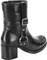 Harley-Davidson Women's Sadie Casual Cuff Black 6-in Boots Inside Zipper D84068 - Largest Selection of Harley-Davidson Products