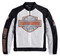 Harley-Davidson Men's Bar & Shield Logo Mesh Jacket White 98232-13VM - Wisconsin Harley-Davidson