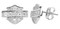 Harley-Davidson Free Shipping - Harley-Davidson Women's Earrings, Bling Bar & Shield Logo Post, Silver HDE0228 - Free Shipping on many products plus Orders Over $99