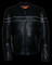 Leather King Men's Sporty Scooter Crossover Leather Jacket SH1408 - Largest Selection of Harley-Davidson Products
