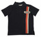 Harley-Davidson Big Boys' Polo Shirt Vertical Stripe, Orange/Black 1091531 - Wisconsin Harley-Davidson
