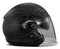Harley-Davidson Men's Splendor Sun Shield M01 3/4 Helmet, Matte Black 98209-16VM - No Hassle Returns at Wisconsin Harley