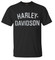 Harley-Davidson Men's T-Shirt, Heritage H-D Short Sleeve Tee, Black 30296630 - Wisconsin Harley-Davidson