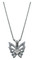 Harley-Davidson Women's Rebel Bling Butterfly Necklace, Silver HDN0323-18 - Wisconsin Harley-Davidson