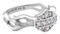 Harley-Davidson Free Shipping - Harley-Davidson Women's Ring, Inferior Flames Embellished B&S, Silver HDR0358 - Free Shipping on many products plus Orders Over $99