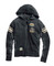 Harley-Davidson Women's Lace Inset Skull Zip-Up Hoodie, Washed Black 96003-15VW - Wisconsin Harley-Davidson