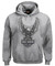 Harley-Davidson Men's Pullover Hooded Sweatshirt, H-D Eagle Hoodie Gray 30296665 - Wisconsin Harley-Davidson