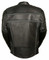 Milwaukee Leather Men's Reflective Band & Piping Scooter Jacket ML2083 - No Hassle Returns at Wisconsin Harley