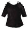 Harley-Davidson Free Shipping - Harley-Davidson Women's Open Sleeve Top Shirt Scroll Cross, Black. 96047-15VW - Free Shipping on many products plus Orders Over $99