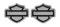 Harley-Davidson Women's Outline Bar & Shield Post Earrings HDE0285 - Wisconsin Harley-Davidson