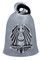 Harley-Davidson Guardian Angel Ride Bell, Durable Zinc, Silver HRB071 - Wisconsin Harley-Davidson