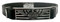 Harley-Davidson Men's Eagle & Stripes Bracelet, Black Leather HDB0349-9 - Wisconsin Harley-Davidson