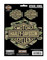 Harley-Davidson Camo B&S Stick-Onz 6 x 8 in Decal 3pc Decals CG9938 - Wisconsin Harley-Davidson