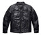 Harley-Davidson Mens Black Label Core Perforated Panel Leather Jacket 98113-16VM - Wisconsin Harley-Davidson