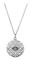 Harley-Davidson Women's Necklace, Aztec Round Bar & Shield, Silver HDN0319-18 - Wisconsin Harley-Davidson