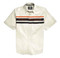 Harley-Davidson Men's Woven Shirt, H-D Script Chest Stripe, White 96451-15VM - Wisconsin Harley-Davidson