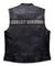 Harley-Davidson Free Shipping - Harley-Davidson Men's Embroidered Passing Link Leather Vest, Charcoal 98109-16VM - Free Shipping on many products plus Orders Over $99
