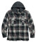 Harley-Davidson Men's Hooded Plaid Flannel Shirt Jacket, Grey/Red. 96053-16VM - Wisconsin Harley-Davidson