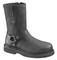 Harley-Davidson Men's Bill Steel Toe 9.5-Inch Black Boots. Inside Zip. D95328 - Wisconsin Harley-Davidson