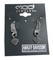 Harley-Davidson Women's Little Wing Bar & Shield Post Dangle Earrings HDE0270 - No Hassle Returns at Wisconsin Harley