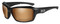 Harley-Davidson Men's Cannon Gasket Sunglasses, Bronze Lens/Black Frames HACNN06 - Wisconsin Harley-Davidson