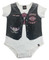 Harley-Davidson Baby Girls' Printed-On Motorcycle Vest Newborn Creeper, 3000627 - Wisconsin Harley-Davidson